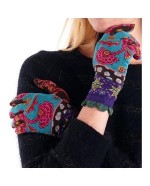 Gants Dub et Drino Fleurs Dye