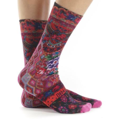 Chaussettes Bambou Dub et Drino imprimé Persan