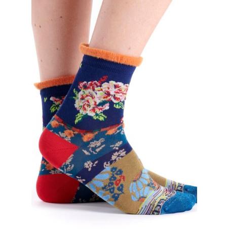 Chaussettes Dub et Drino  Melimelo Fleuri