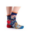 Chaussettes Dub et Drino  Melimelo Fleuri