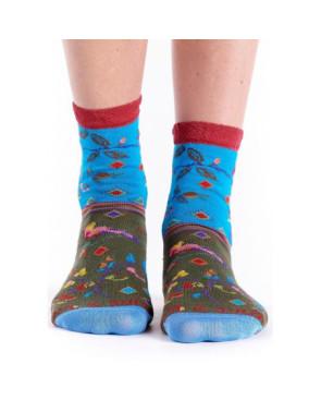 Chaussettes Dub et Drino Perruche Paradis