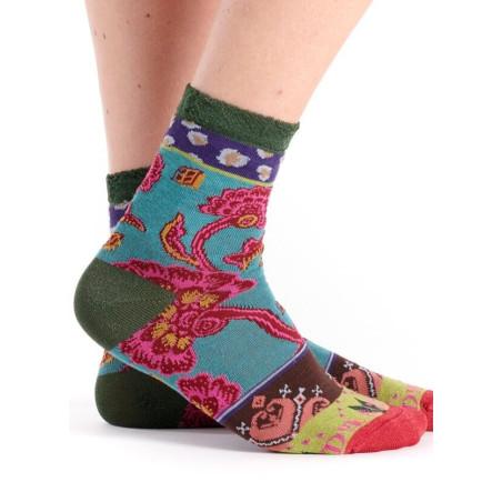 Chaussettes-Non-Comprimante-Dub-et-Drino-Fleurs-Dye-drin578