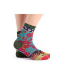 Chaussettes Dub et Drino Fleurs dye