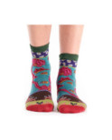 Chaussettes Dub et Drino Fleurs dye
