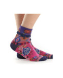 Chaussettes Dub et Drino Revers Fleurs Nomade