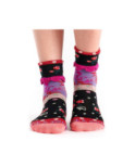 Chaussettes Dub et Drino Pois Fleuri Damas