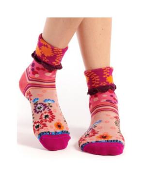 Chaussettes Dub et Drino eclat fleuri