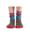 Chaussettes Dub et Drino Revers paradis Perruche
