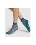 Socquette Madame Dim Maille Losange coton