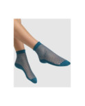 Socquette Madame Dim Maille Losange coton