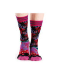 Chaussettes Dub et Drino Damas Pois Fleuri