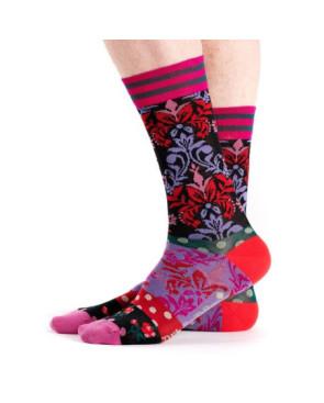Chaussettes Dub et Drino Damas Pois Fleuri