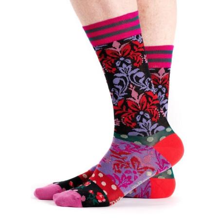 Chaussettes Dub et Drino Damas Pois Fleuri