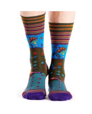 Chaussettes Dub et drino Homme Fleurs de paradis