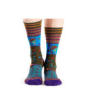 Chaussettes Dub et Drino Fleurs Paradisier