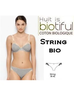 String Huit en coton Bio