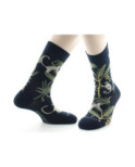 Chaussettes Dagobert à L'envers Jungle Coton bio