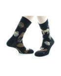 Chaussettes Dagobert à L'envers coton Bio Savane