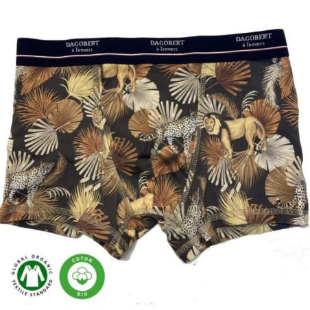 Boxer Homme coton bio Dagobert Savane