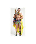 Boxer Dagobert à L'envers coton bio Ananas Fleuri