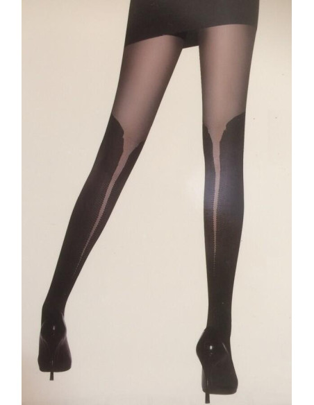 Collant cuissarde Zip Ouvert