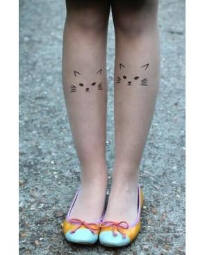  Collant Tatouage de chat