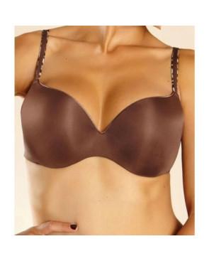 Soutien gorge Chantelle Invisible Chocolat Balconnet