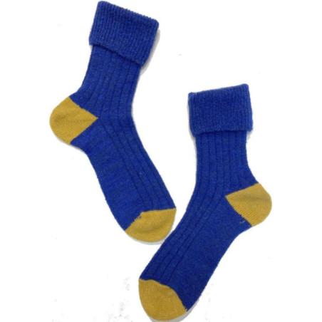 Chaussettes Hiver Berthe aux grands Pieds Laine cotelée