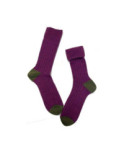 Chaussettes Hiver Berthe aux grands Pieds Laine cotelée