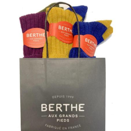 Coffret Chaussettes Hiver Laine Mohair Berthe aux grands Pieds