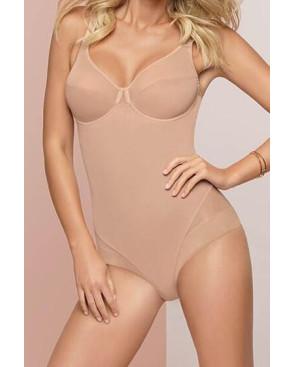 collant Berthe aux grands pieds abeilles chocolat