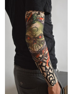 Manchette Tatouage tête de mort
