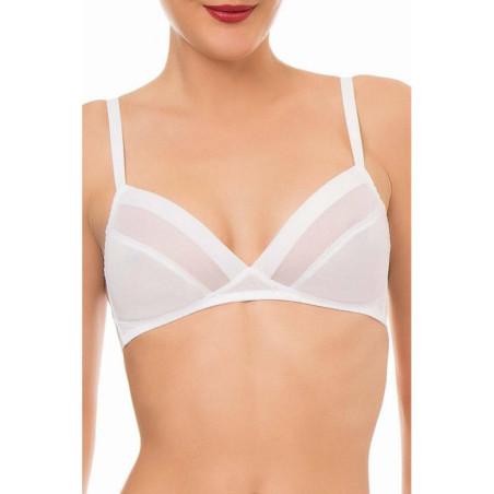 Soutien Gorge Sans Armature Apesanteur Antigel ECG6514 blanc