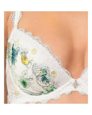 Soutien gorge Herbier savane Lise Charmel Plongeant