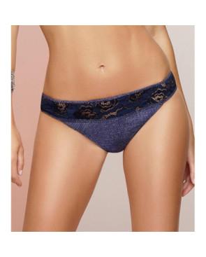 Mi bas rayures bicolores roses noires 