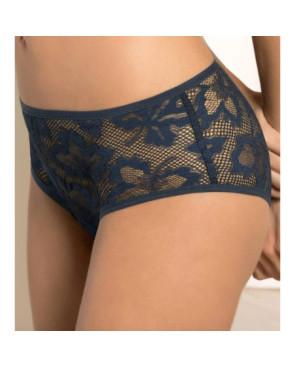 Jambières rayures bicolores enfants bleu roi