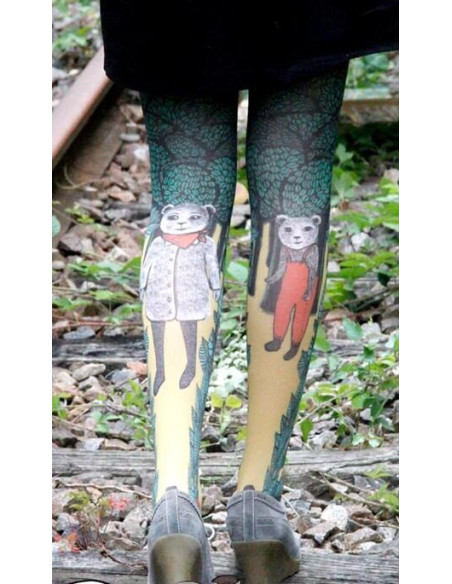 Collant Marieantoilette Boucle d'or dos