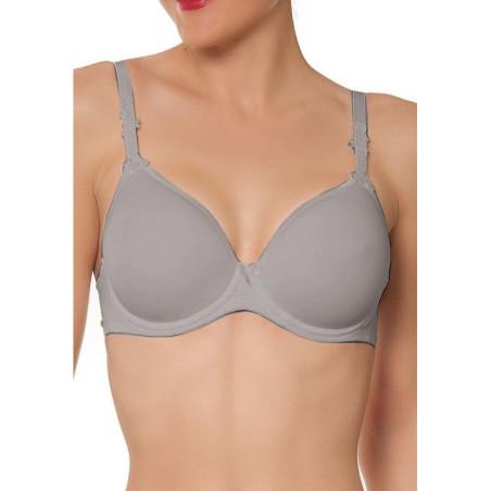 Soutien gorge Antinéa Esentiel Fit gris lumiére