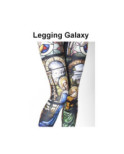 Legging Galaxy cathédrale vitrail