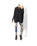 Legging Galaxy cathédrale vitrail