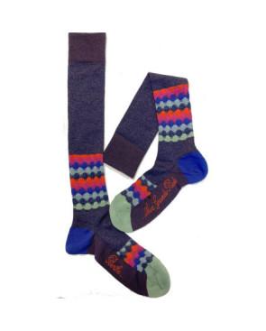 Mi bas Femme hiver Berthe aux grands pieds  tuiles catalanes
