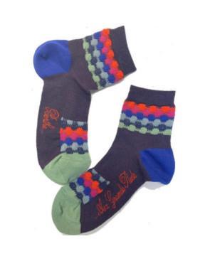 Socquettes hiver Berthe aux Grands Pieds Tuiles catalanes