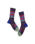 Chaussettes Berthe aux grands pieds Femme Hiver Tuiles Catalane