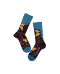 Chaussettes Berthe aux grands pieds Femme laine envol de papillons