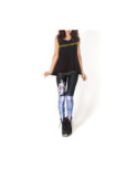 Legging Galaxy Cosmonaute spatial