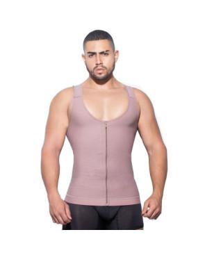 Debardeur Gainant Homme Liscy Fit beige