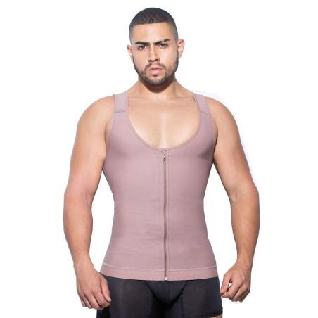 Debardeur Gainant Homme Liscy Fit beige