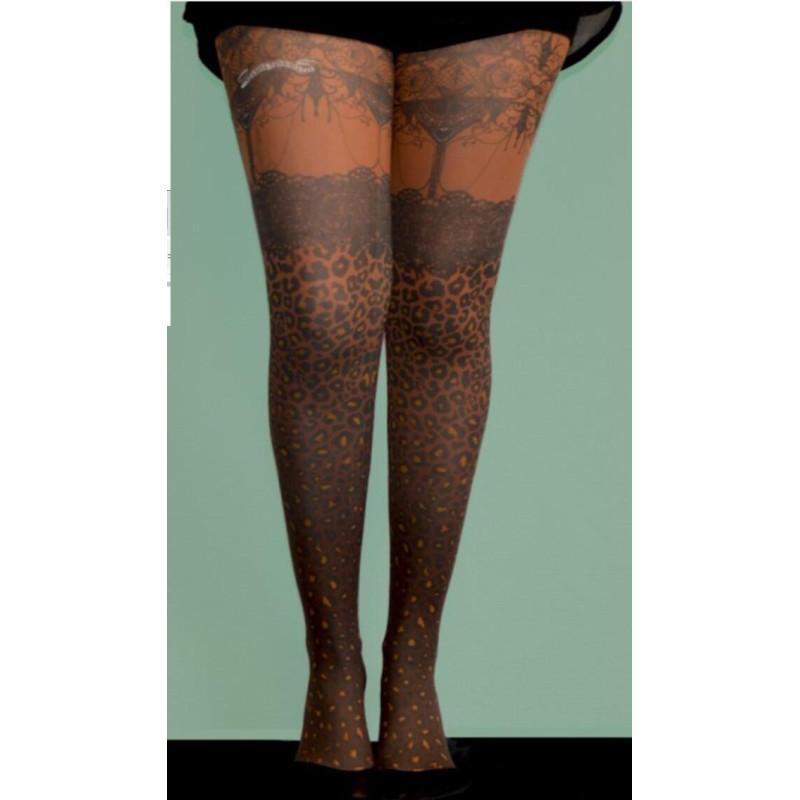 collant Marieantoilette LEOPARDOoo