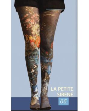 Collant imprimé la petite Siréne Marieantoilette