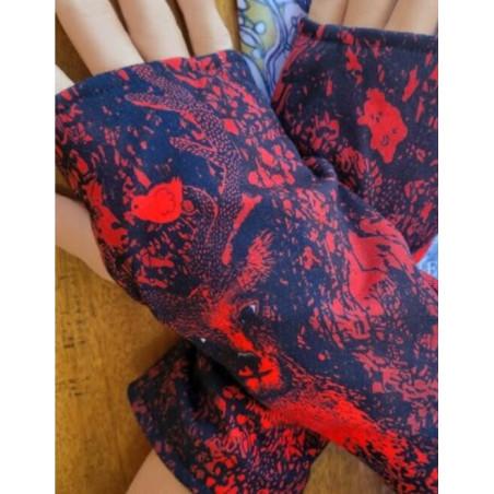 Mitaines Imprimées  Reversible Marieantoilette Danielle